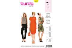 Schnittmuster burda style - Kleid & Top 6914