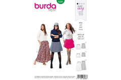Schnittmuster burda style - Rock 6586