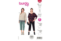 Schnittmuster burda easy - Shirt 6098 - Plus Size