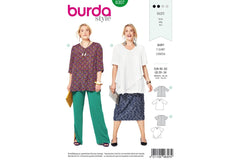Schnittmuster burda style - Shirt 6307 - Plus Size