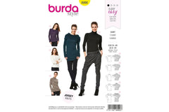 Schnittmuster burda style - Shirt 6990