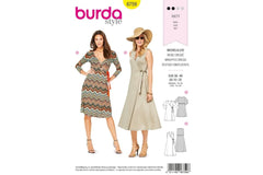 Schnittmuster burda style - Wickelkleid 6759