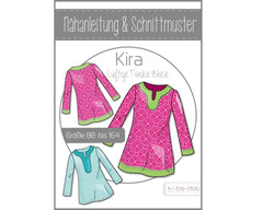 Schnittmuster Kibadoo Kinder Tunika Bluse Kira 80 bis 164