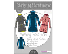 Schnittmuster Kibadoo Damen Sweatjacke MaVinny 32 bis 48