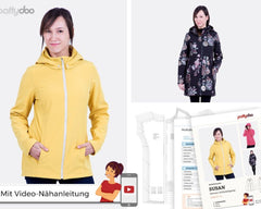 Schnittmuster Pattydoo Damen Softshelljacke SUSAN