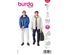 Schnittmuster burda style - Jacke Herren 5595