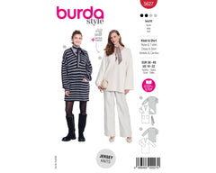 Schnittmuster burda style - Kleid & Shirt 5627