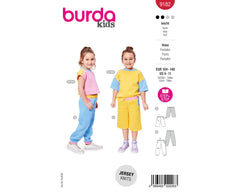 Schnittmuster burda kids - Hose 9182