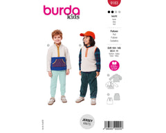 Schnittmuster burda kids - Pullover 9183