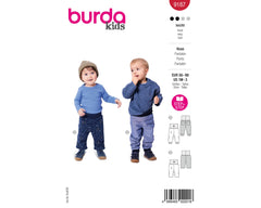 Schnittmuster burda kids - Hose 9187