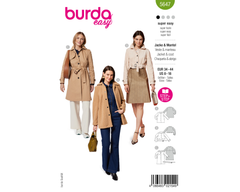 Schnittmuster burda easy - Jacke & Mantel 5647