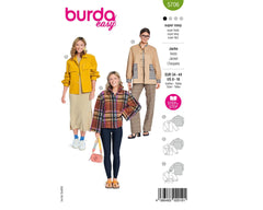 Schnittmuster burda easy - Jacke 5706