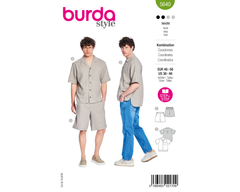 Schnittmuster burda style - Kombination Herren 5640