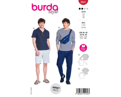 Schnittmuster burda style - Shirt Herren 5641