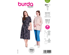 Schnittmuster burda style - Kleid & Shirt 5651 - Plus Size