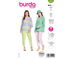 Schnittmuster burda style - Bluse 5665 - Plus SIize