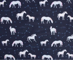 Reststück : 1,20 m Softshell blau Sternenreiter