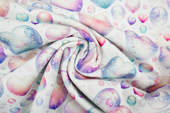 Softshell Digital Bubble Hearts