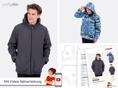 Schnittmuster Pattydoo Herren Softshelljacke SIMON