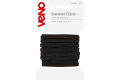 Standard Elastic VENO 5 mm, 3 m, schwarz
