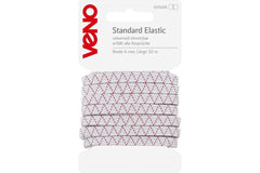 Standard Elastic VENO 6 mm, 10 m, weiß