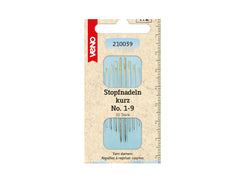 10 Stopfnadeln kurz VENO No. 1-9 - 210039