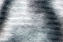 Baumwolljersey Fineline Stripes - schwarz