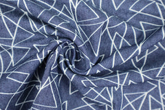 Stretch Jeansstoff Geometrie SH