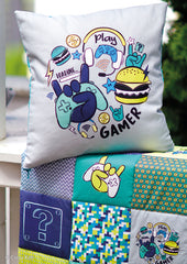 Panel Canvas Happy Pillow DIY by lycklig design