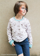 Baumwolljersey Küstenliebe Otter by Christiane Zielinski