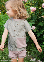 Baumwolljersey Küstenliebe Otter by Christiane Zielinski