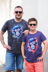 Panel Baumwolljersey Urban Monkey by Thorsten Berger