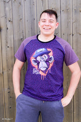 Panel Baumwolljersey Urban Monkey by Thorsten Berger