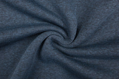 Reststück : 1,60 m Meter Sweat Jano dunkeljeansblau