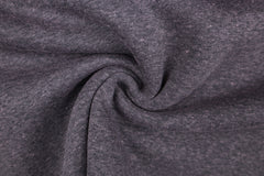 Reststück : 1,20 m Meter Sweat-Jano- anthrazit -rosa