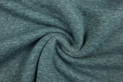 Reststück: 0,80m - Sweatshirt Stoff dunkelopal
