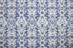 Reststück: 1,00m - Sweatshirt Stoff small flowers & branches hellgrau meliert