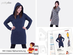 Schnittmuster Pattydoo Damen Sweatkleid RONJA