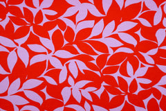 Sweatshirt Stoff Leaves by Poppy