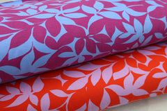 Sweatshirt Stoff Leaves by Poppy