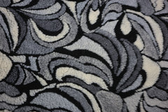 Teddy Stoff Jacquard Tina - grau