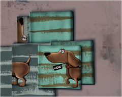 Panel French Terry Dachshund Berny by Thorsten Berger