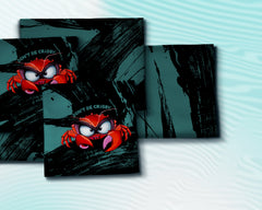 Panel French Terry Eddy the Crab by Thorsten Berger