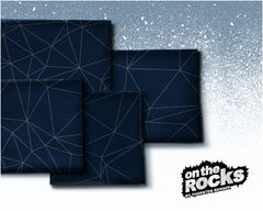 Sweatshirtstoff On The Rocks Pinguin Kombistoff by Thorsten Berger
