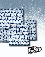Sweatshirtstoff On The Rocks Pinguine Allover by Thorsten Berger