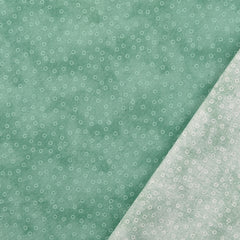 Baumwoll Popeline Tonka Kreise - mint