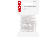 Transparent Elastic VENO 8 mm, 3  m