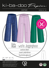 Schnittmuster Kibadoo Uda - weite Jogginghose