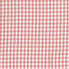 Baumwoll Cretonne Vichy Karo 10mm - 5016 altrosa