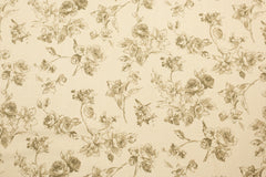 Vintage Baumwoll Webware Rosen